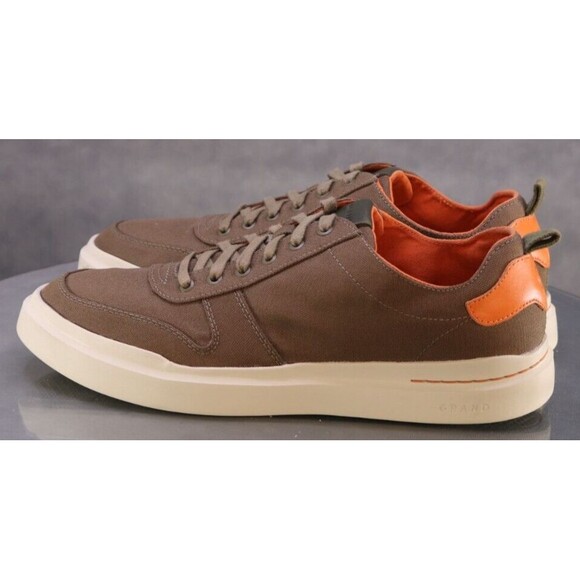 Cole Haan Olive and Orange Sneakers - Picture 2 of 12